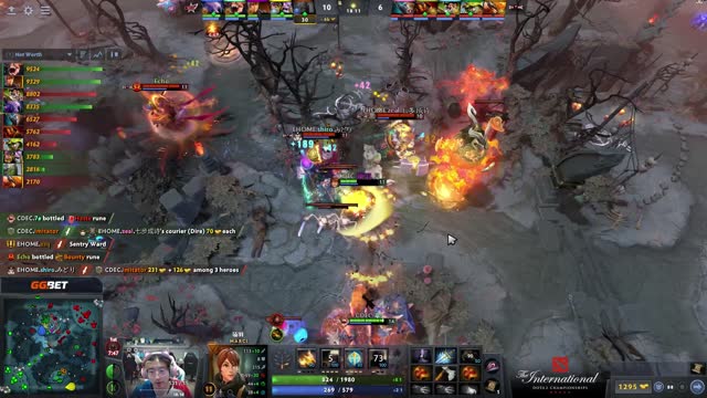 EHOME gets 2 kills!