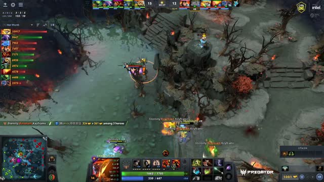 Eternity gets 3 kills!