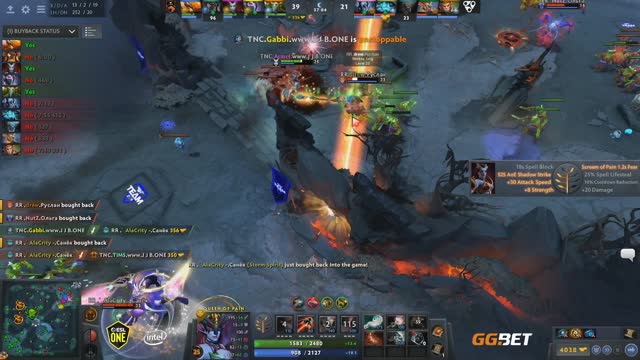 TNC.Gabbi gets a triple kill!