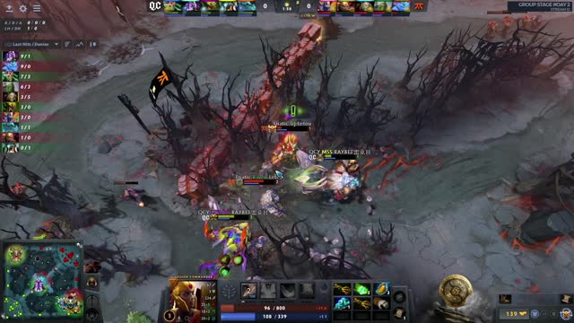 Fnatic.Raven takes First Blood on QCY.MSS!