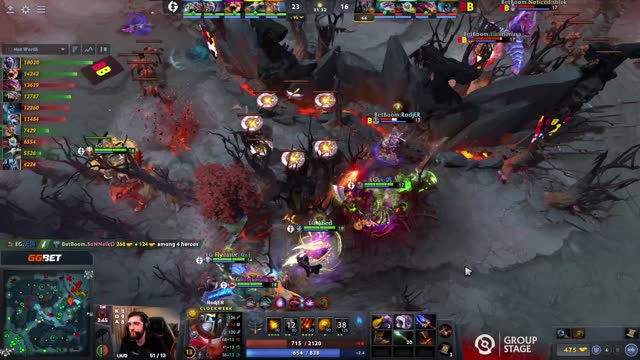 Arteezy gets a double kill!