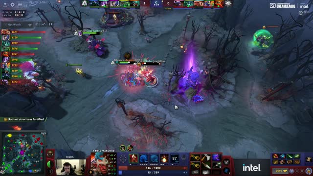 Puppey kills Aramis!