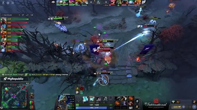 Miracle- gets a double kill!