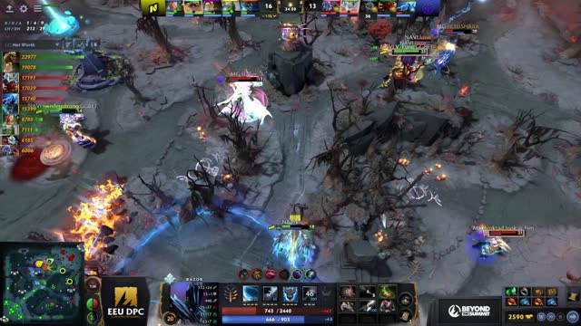 NAVI gets 3 kills!