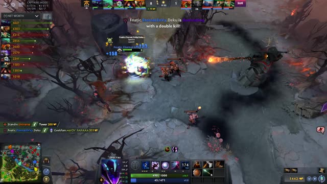 Fnatic.EternaLEnVy gets a double kill!