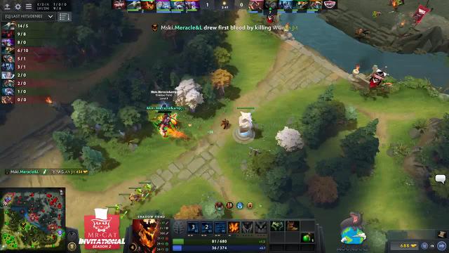 Mineski gets 2 kills!