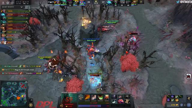 Piao's triple kill leads to a team wipe!
