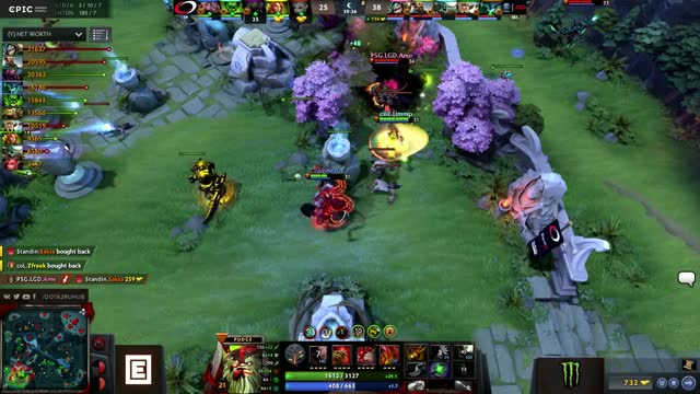 PSG.LGD gets 5 kills!