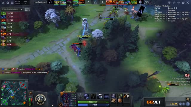 Topson gets a double kill!