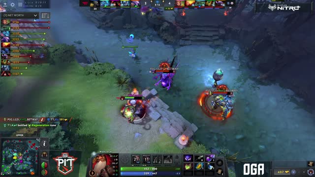 PSG.LGD gets 2 kills!