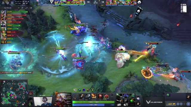 Topson kills TSpirit.Larl!