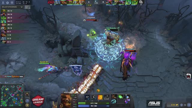 VG.eLeVeN kills LGD.Victoria!