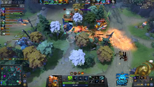 Newbee gets 2 kills!