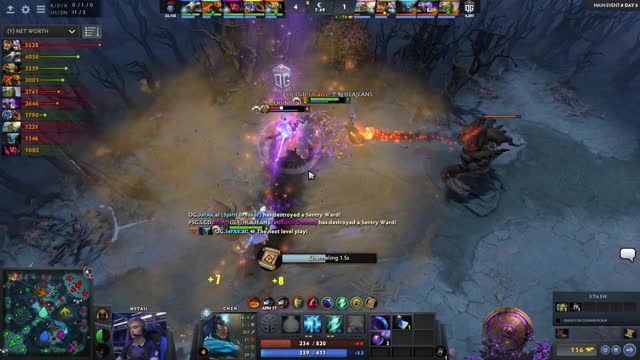 PSG.LGD.Chalice kills OG.N0tail!