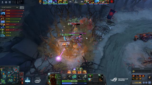 Fnatic.Abed kills TSpirit.fng!