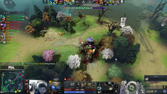 PSG.LGD gets 2 kills!