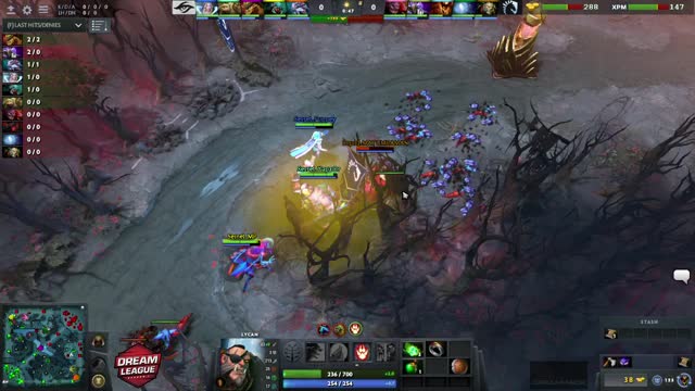 Puppey takes First Blood on Liquid.MATUMBAMAN!