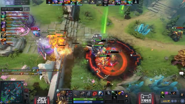 PSG.LGD.Maybe gets two kills!