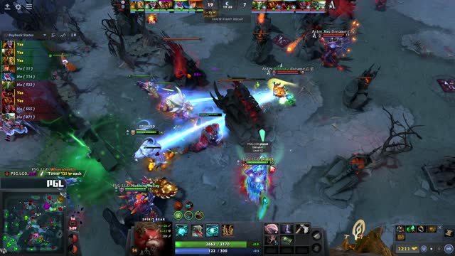 PSG.LGD and Aster trade 1 for 1!