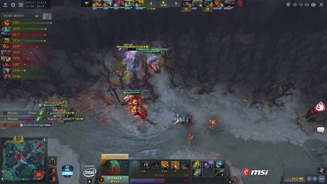 Mineski gets 3 kills!