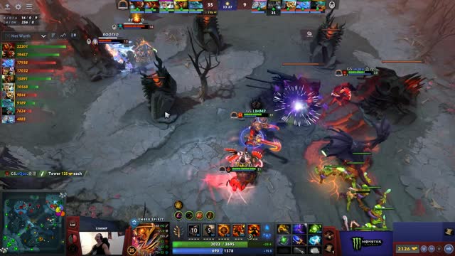 Alliance.Limmp gets a triple kill!