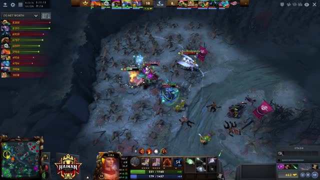 白学家 kills RNG.- ah fu -!