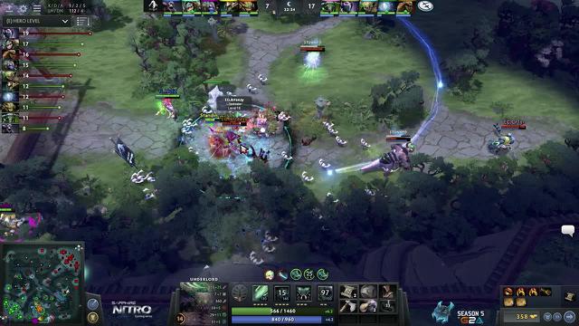 EG.Arteezy gets a double kill!