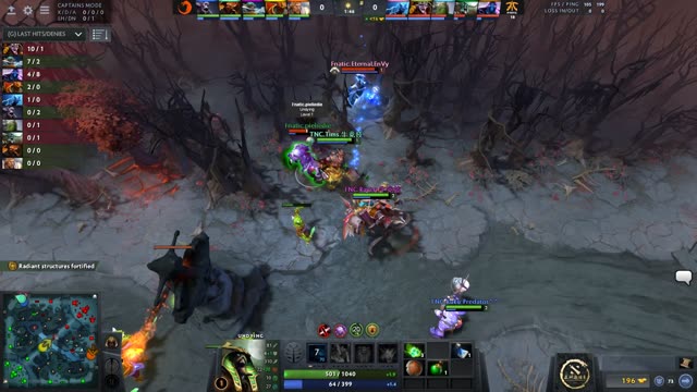 TNC.Kuku takes First Blood on Fnatic.PieLieDie!