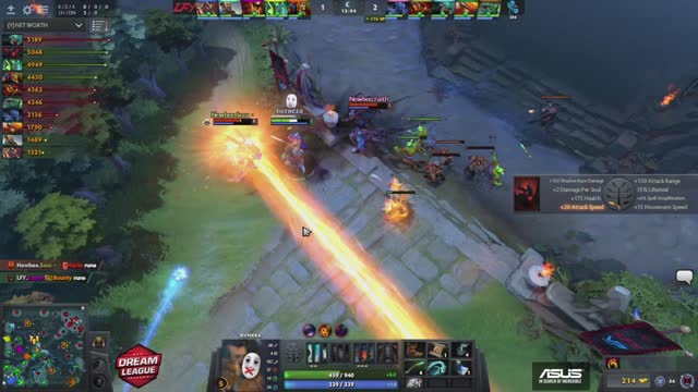 Newbee.kaka kills LFY.- ah fu -!