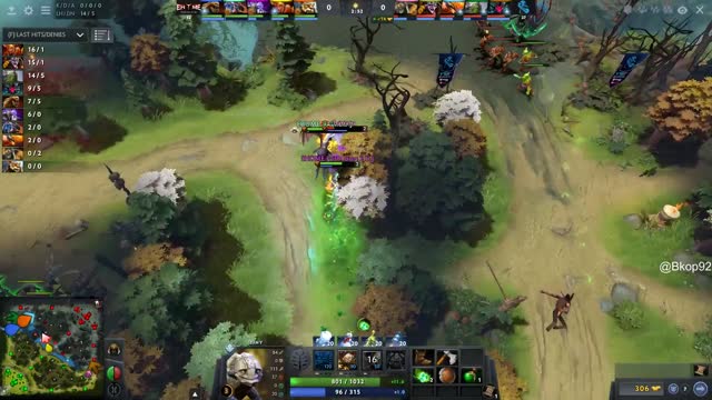 EHOME.Faith_bian takes First Blood on LFY.Banana!