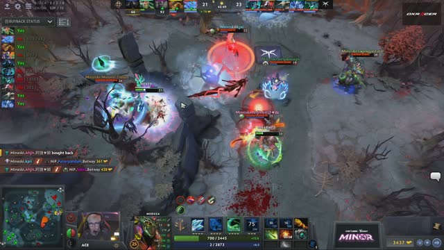 Mineski gets 4 kills!