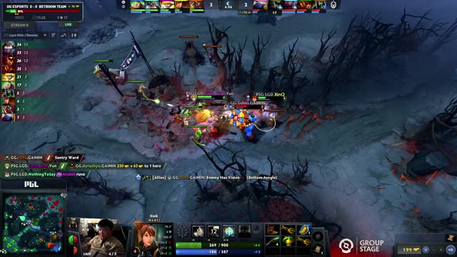 PSG.LGD.Faith_bian gets a double kill!