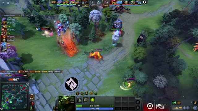 Arteezy gets a double kill!