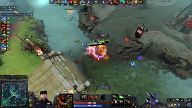 PSG.LGD.NothingToSay takes First Blood on RNG.Somnus!