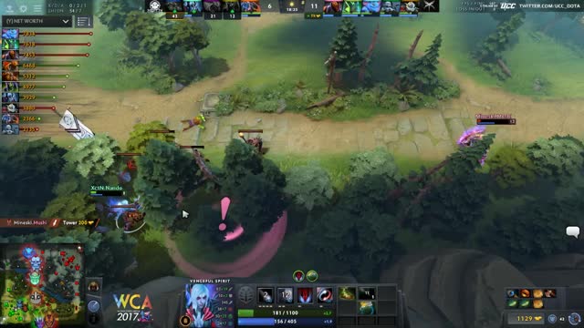 Mineski gets a kill!