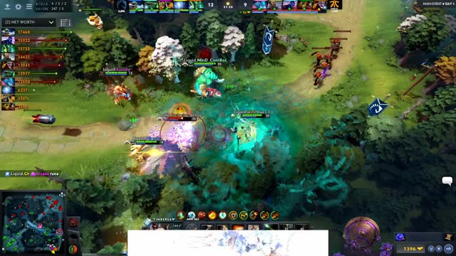 Liquid.w33 kills Fnatic.iceiceice!