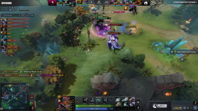 TSpirit.Collapse gets a double kill!