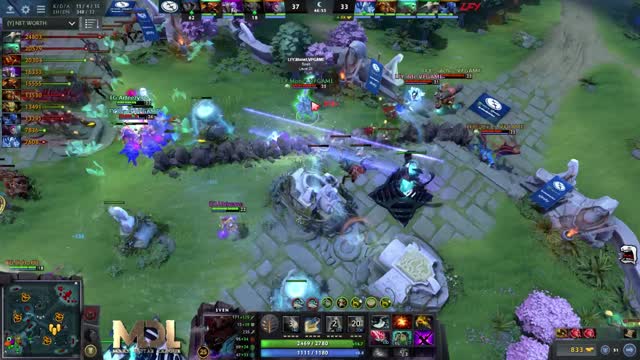 LFY.Super kills EG.Arteezy!