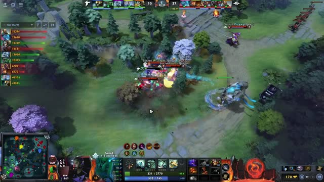 Puppey kills Sacred!