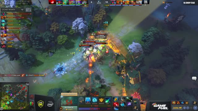 EG.Arteezy kills Pandas.Bryle!