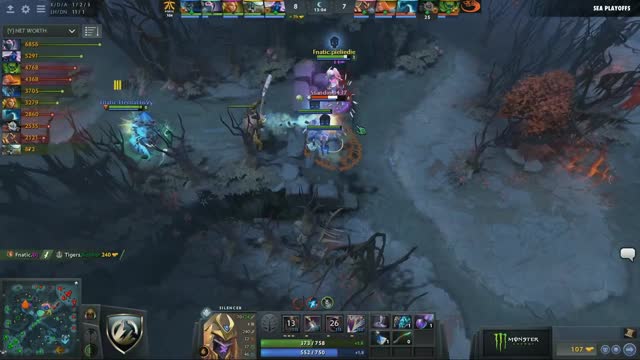 Fnatic.EternaLEnVy gets a double kill!