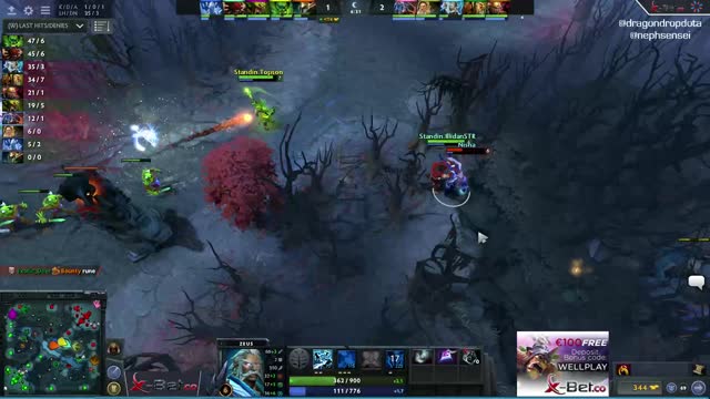 topson gets a double kill!