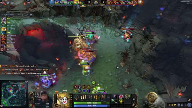 PSG.LGD.Ame gets a double kill!