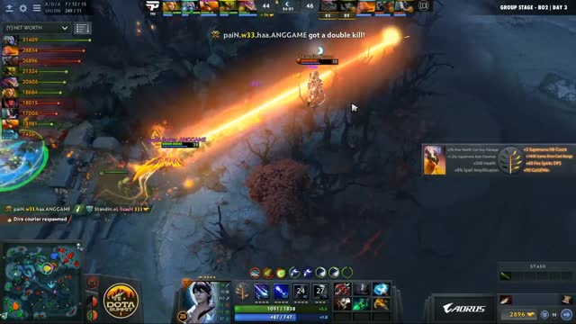 w33's double kill leads to a team wipe!