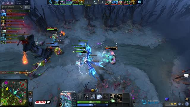 Newbee.kaka kills SG.Liposa!