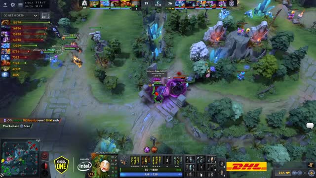 OG.Topson kills Alliance.Fata!