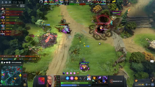 Miracle-'s double kill leads to a team wipe!