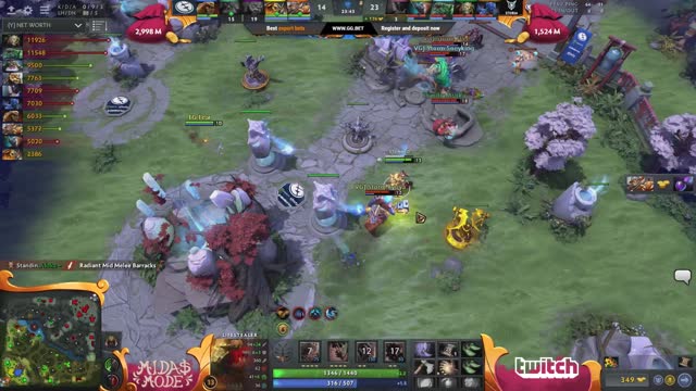 Sneyking kills EG.Arteezy!