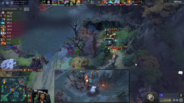 PSG.LGD gets 2 kills!