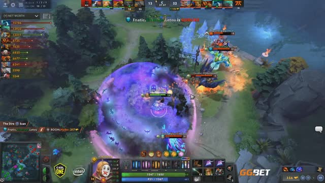 Fnatic.23savage gets a triple kill!